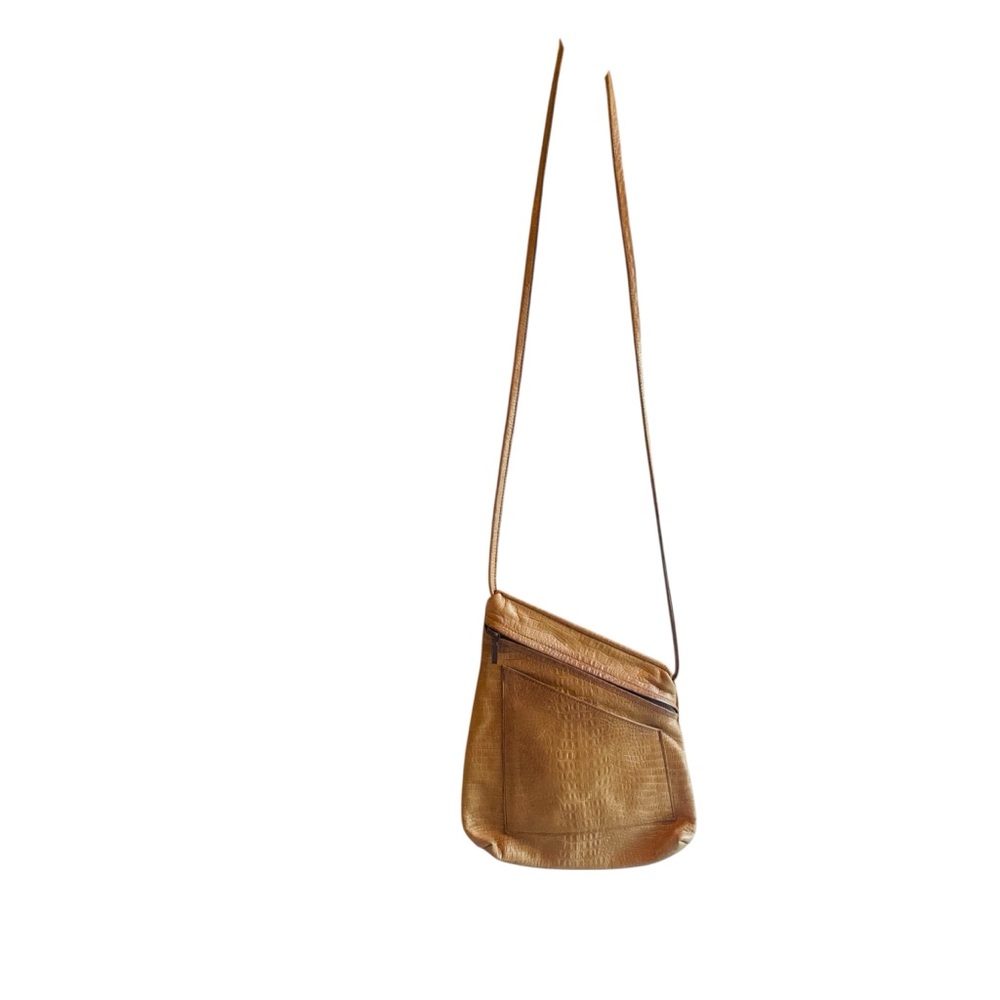 THOMAS LEATHERS New Angle Bag Brown Leather Crossbody - Picture 2 of 7